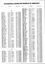 Landowners Index 001, Wapello County 1993